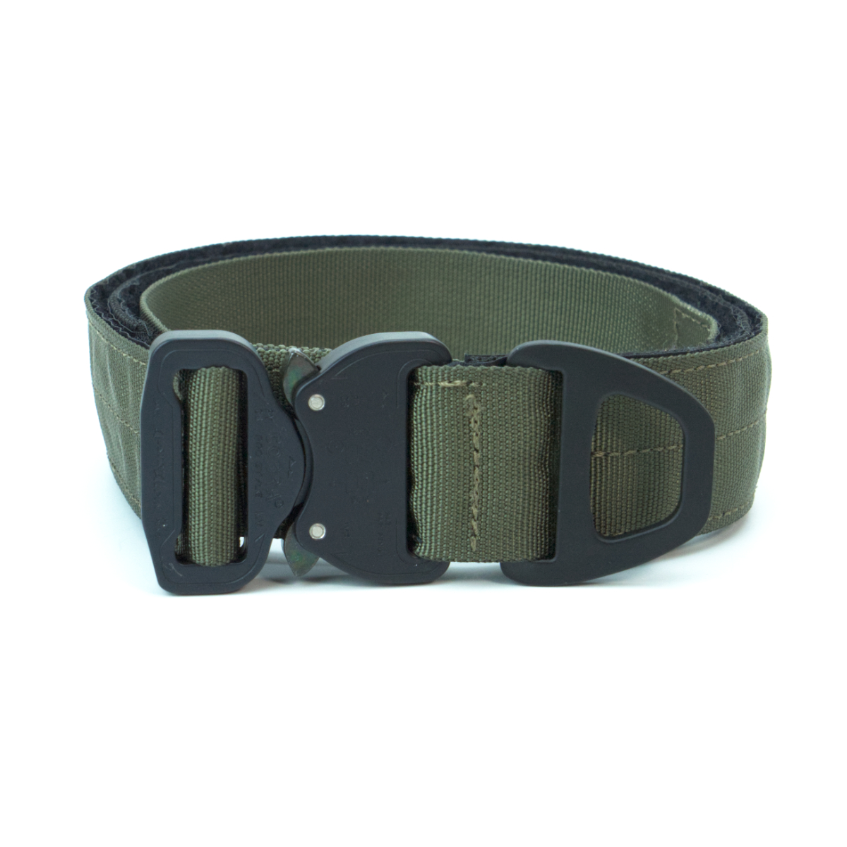 Custom Halsband 40mm Olive G5 63 - 83cm | Schnalle : Cobra Coyote