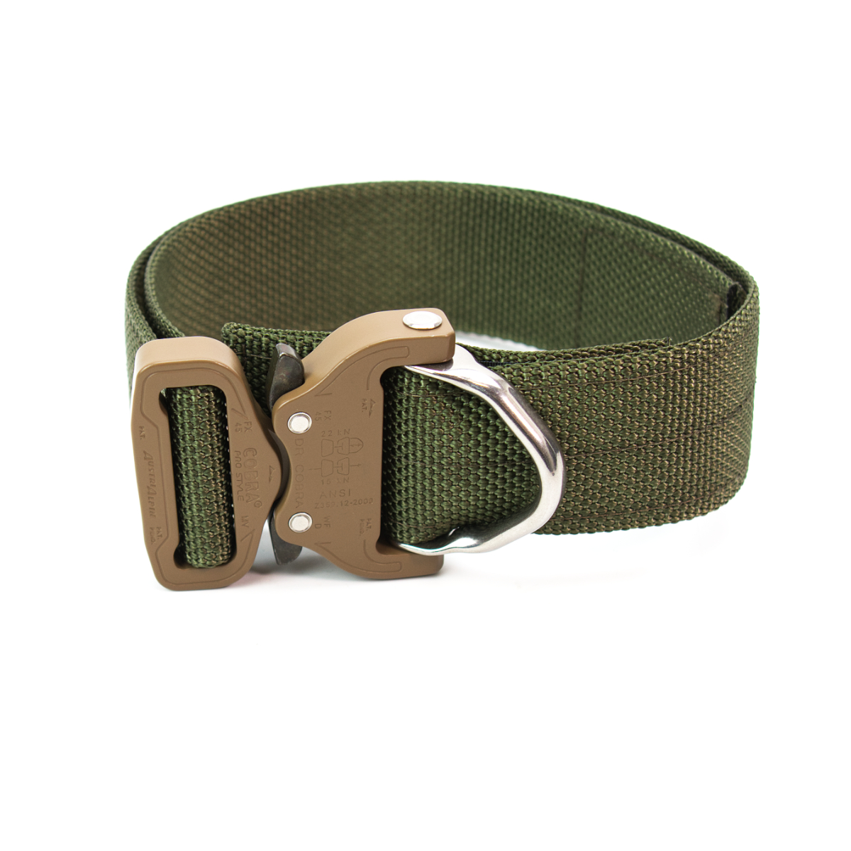 Custom Halsband 45mm oliv