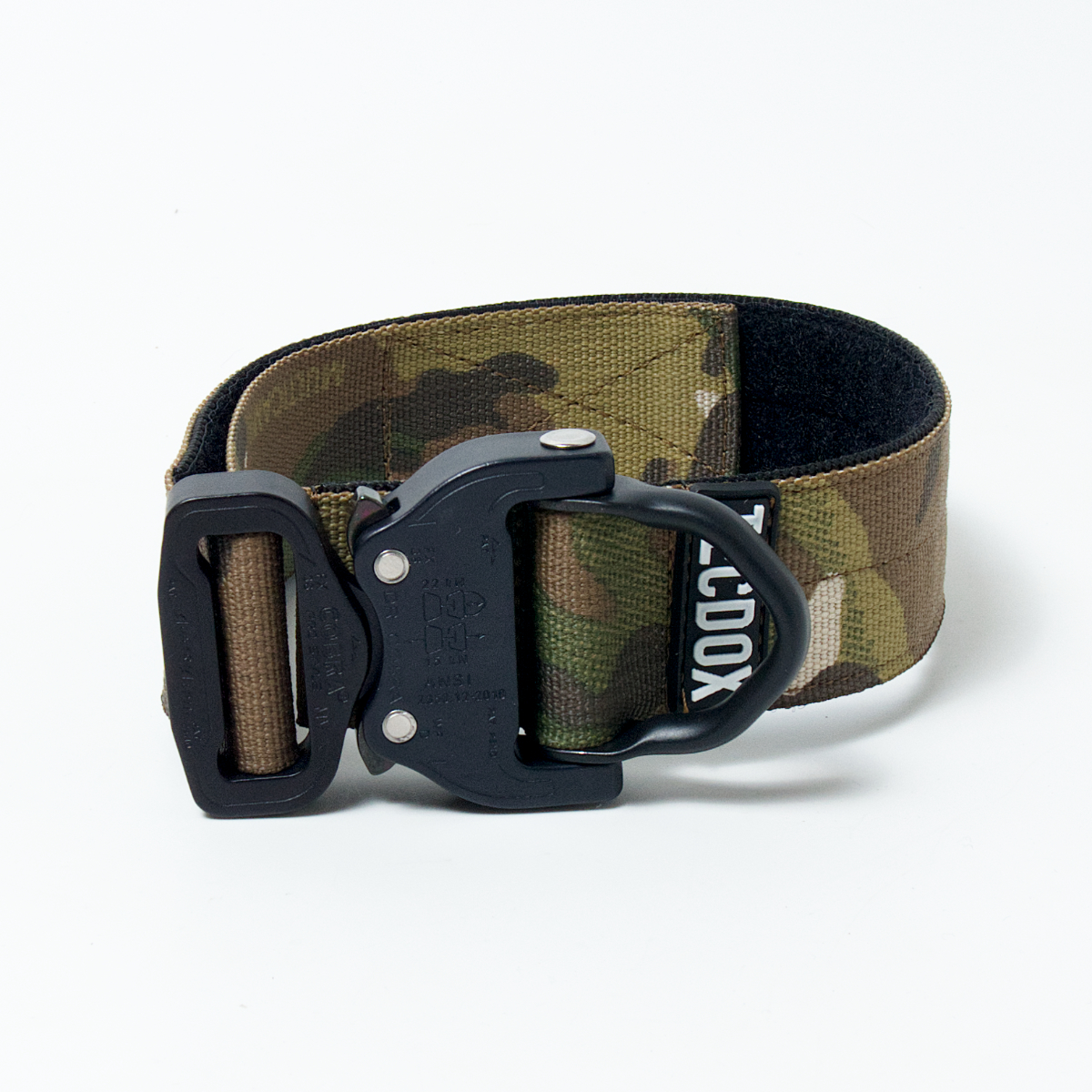 multicam black dog collar