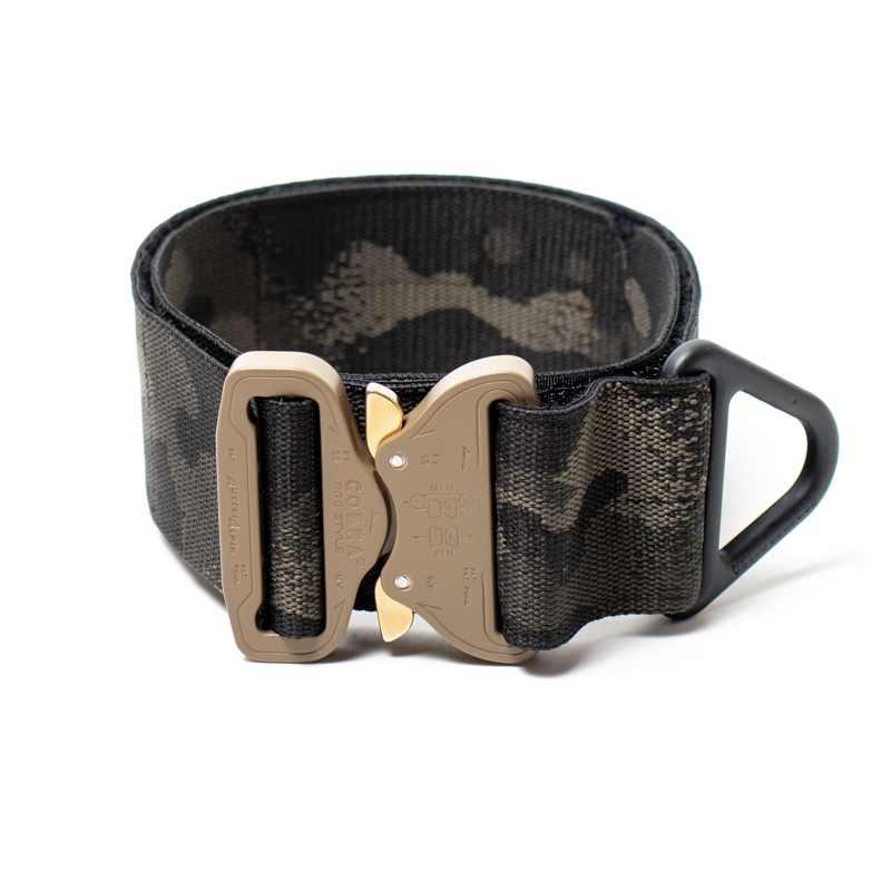 Custom Halsband 50mm Multicam Black G1 38 - 47cm | Schnalle : Cobra Schwarz