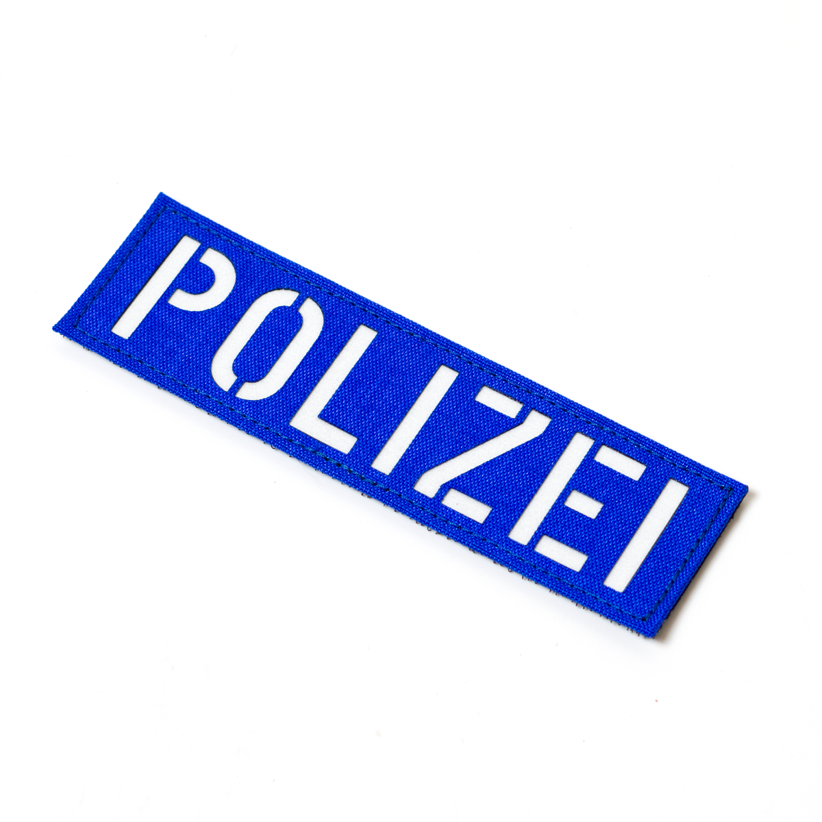 Patch POLIZEI 45x160mm blau