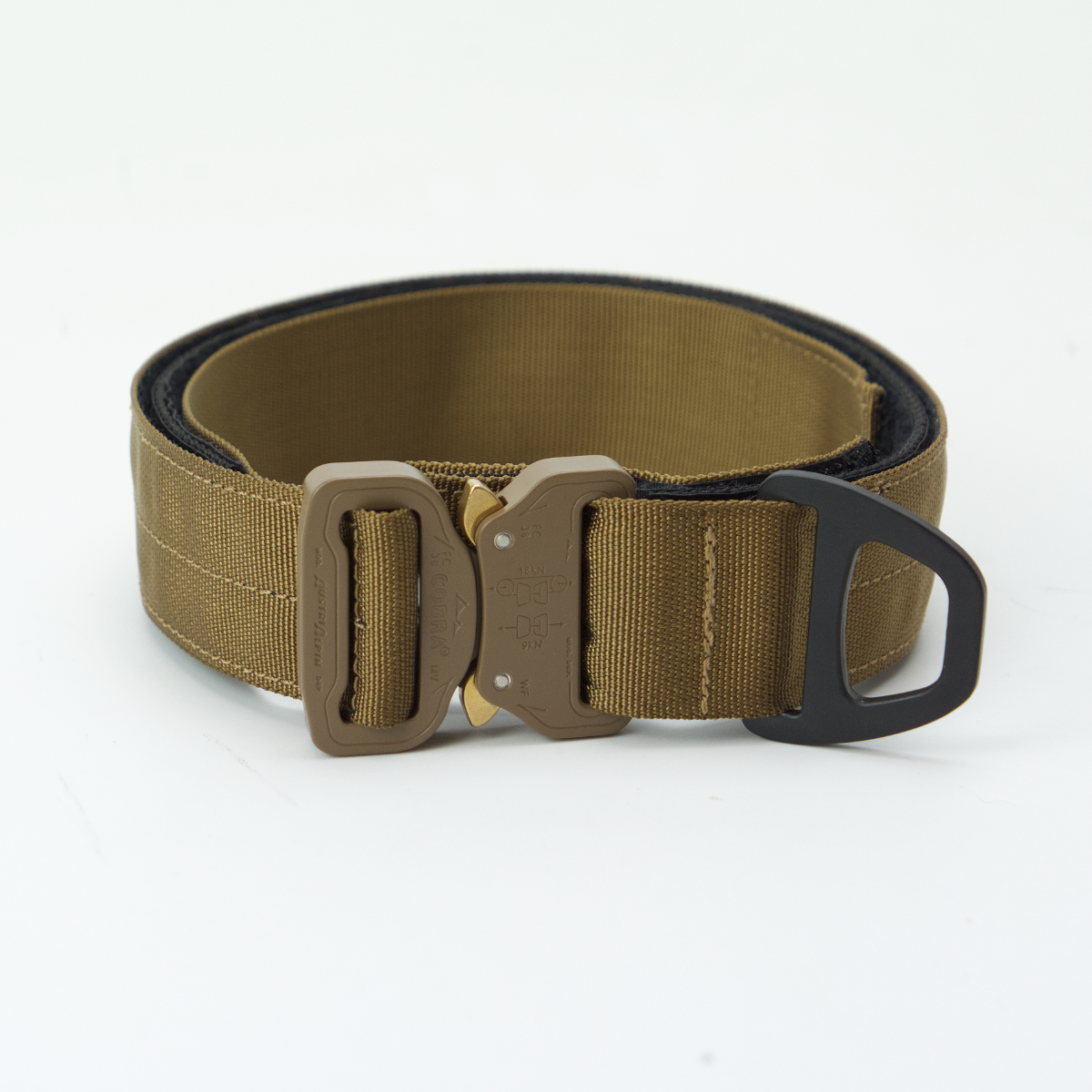 Custom Halsband 40mm Coyote G1 38 - 47cm | Schnalle : Cobra Pink