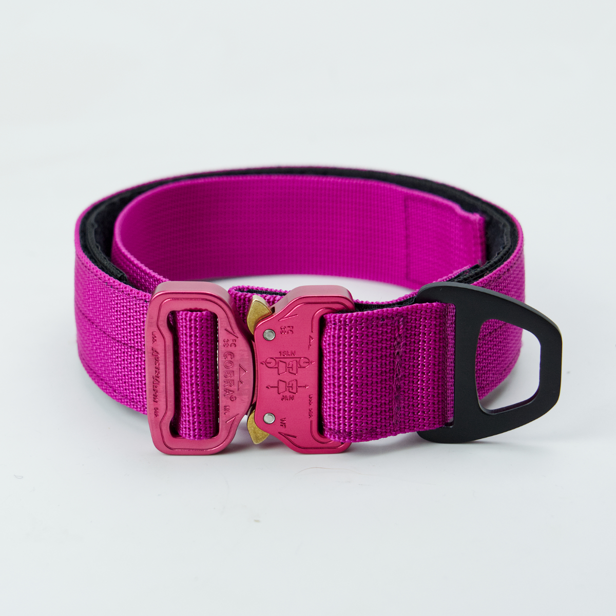Custom Halsband 40mm Pink G5 63 - 83cm | Schnalle : Cobra Pink