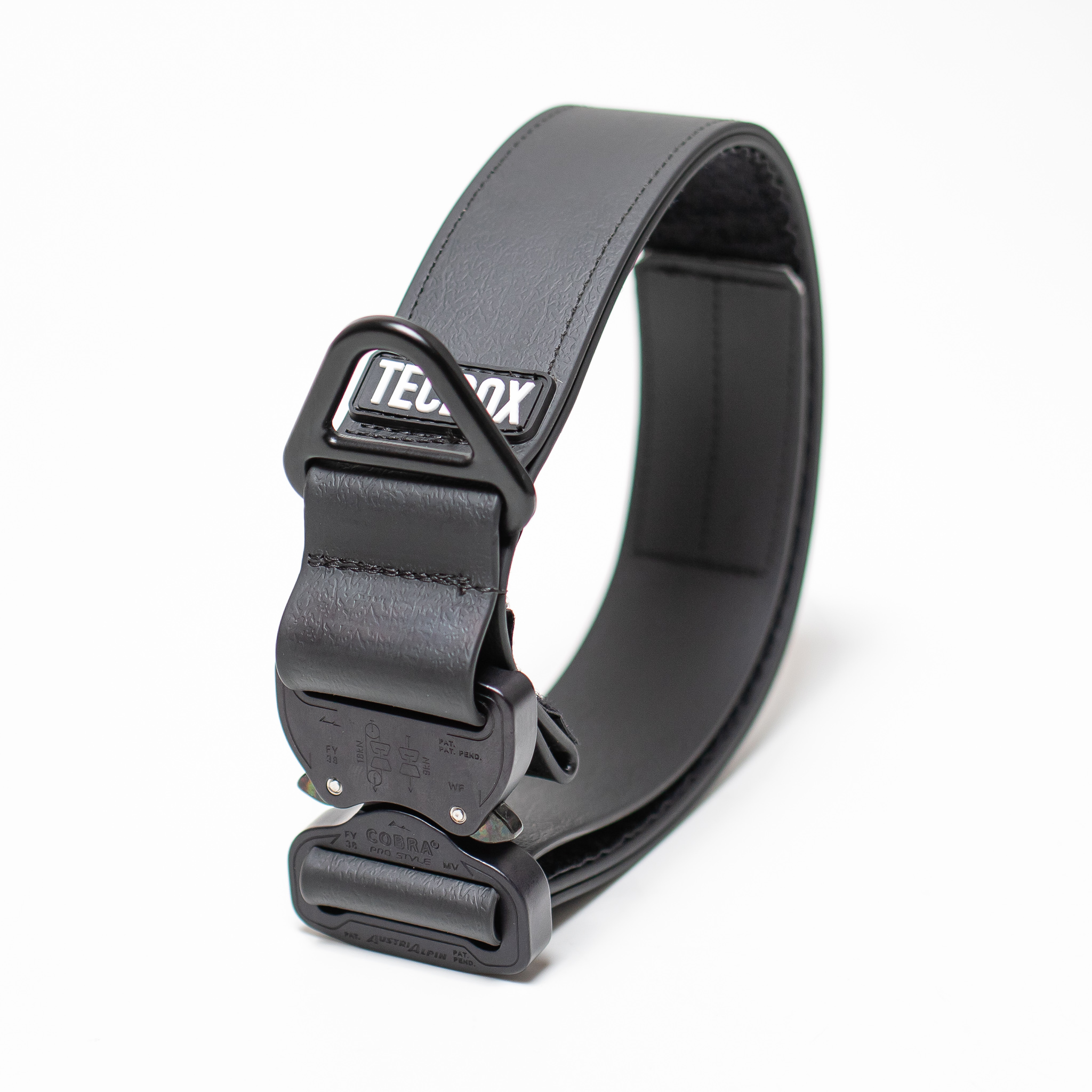 Custom Halsband 40mm Biothane Black
