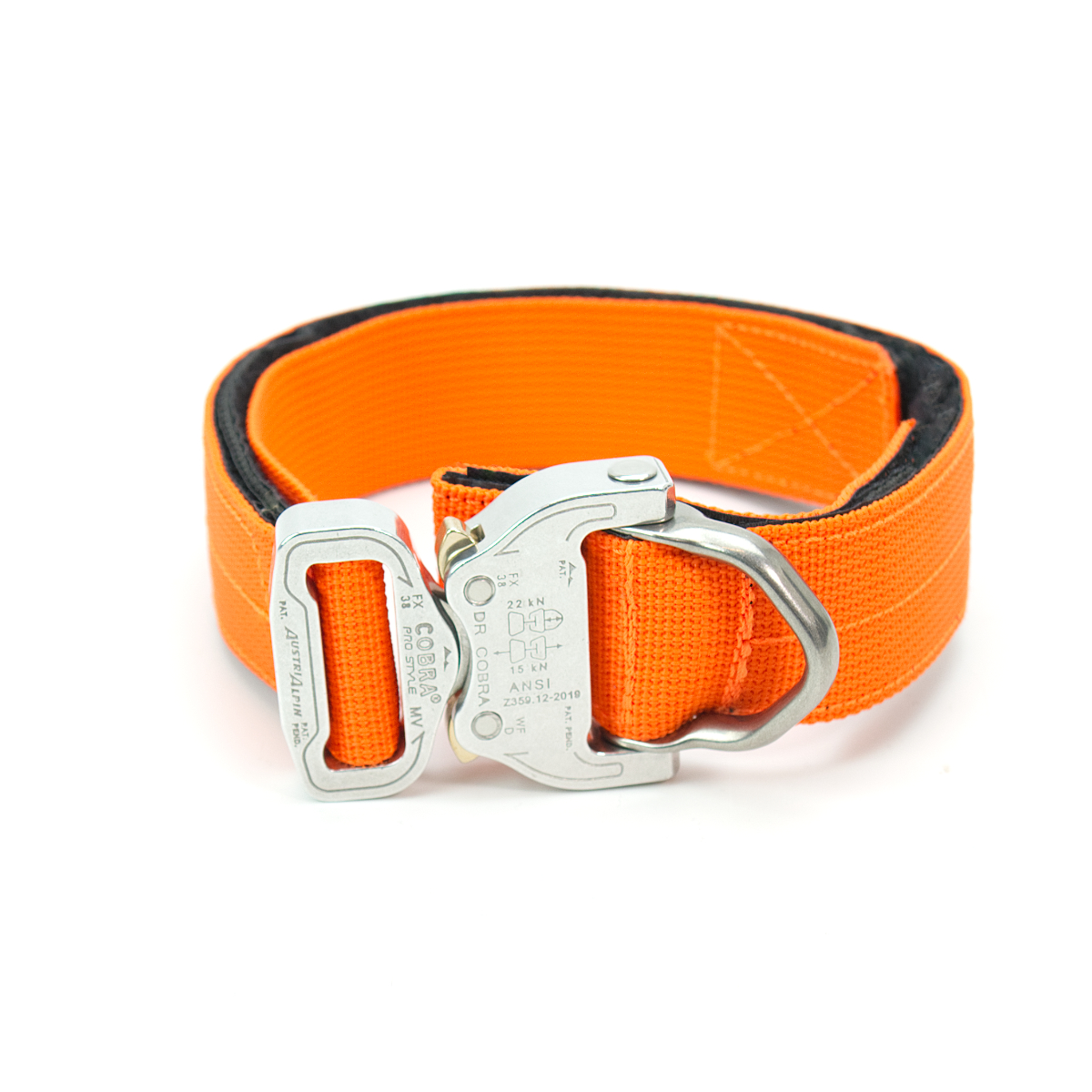 Custom Halsband 40mm Orange