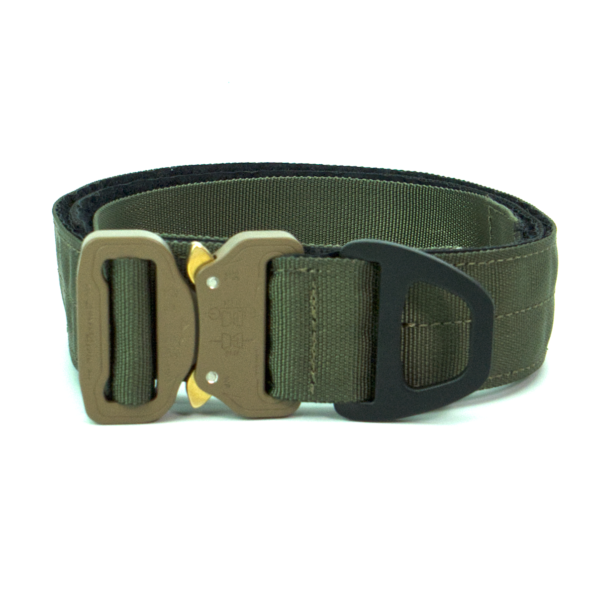 Custom Halsband 40mm Olive G5 63 - 83cm | Schnalle : Cobra Coyote