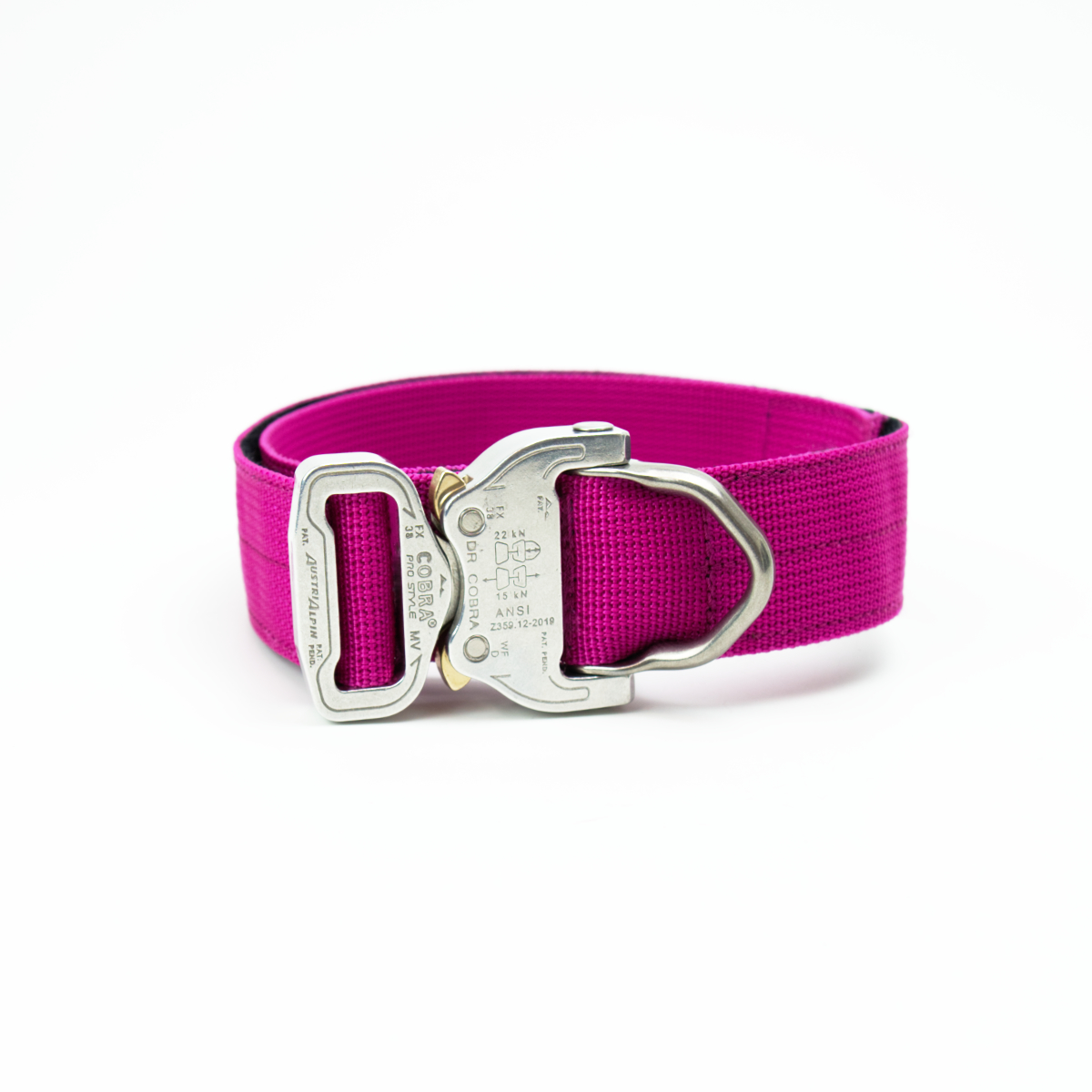 Custom Halsband 40mm Pink G5 63 - 83cm | Schnalle : Cobra Pink