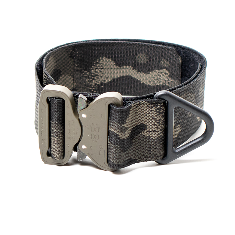 Custom Halsband 50mm Multicam Black G1 38 - 47cm | Schnalle : Cobra Schwarz
