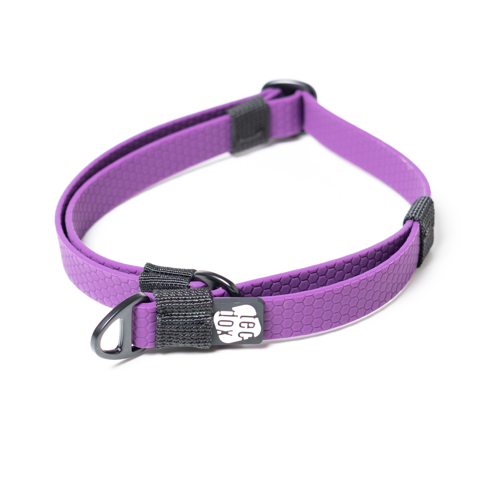 Hexa Zugstop Halsband 20mm Grau large