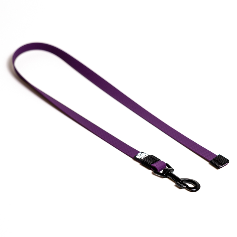 Arbeitsleine Hexa 20mm schwarzen Karabiner 1m Lila